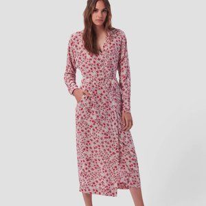 Equipment Silk Midi Dress